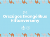 2026. évi evangélikus hittanverseny országos döntő eredményei